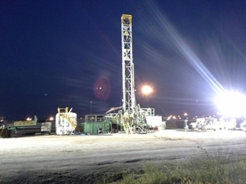 The Night Shift on a Deep Southern Louisiana Exploration Effort